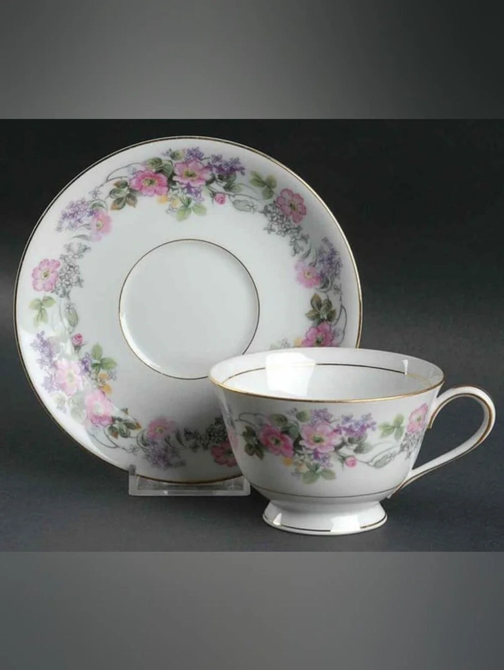 Noritake Roseland Tea Cups